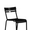 Flash Furniture Black All-Weather Armless Steel Dining Chair, 4PK 4-XU-CH-10318-BK-GG - alternate 9